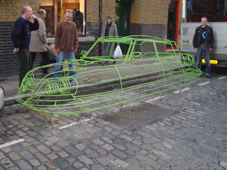 Illustration for article titled Artist Creates Wireframe Lamborghini Countach